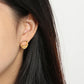 Geometric Gold Stud Earrings