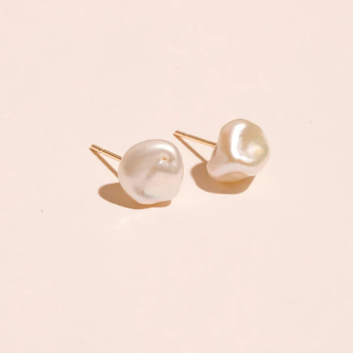 Freshwater Pearl Stud Earrings