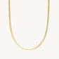 18ct Gold Herringbone Necklace