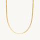 18ct Gold Herringbone Necklace