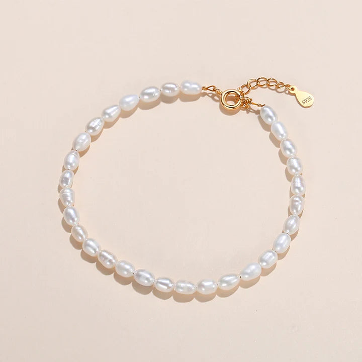 Dainty Freshwater Pearl Bracelet