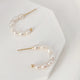 Freshwater Pearl Hoops