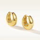 Golden Queen Chunky Hoops