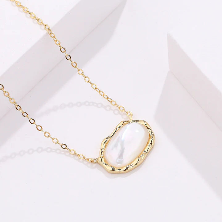 Luna Mother of Pearl Necklace